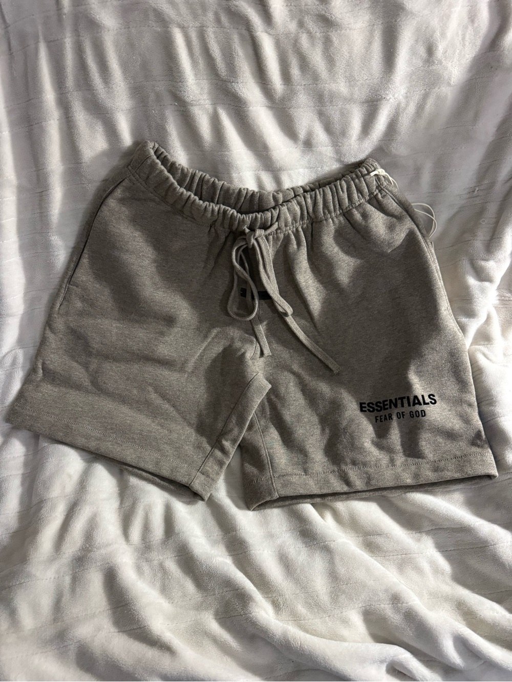 Essentials Drawstring Sweat Shorts in Homestead XXS